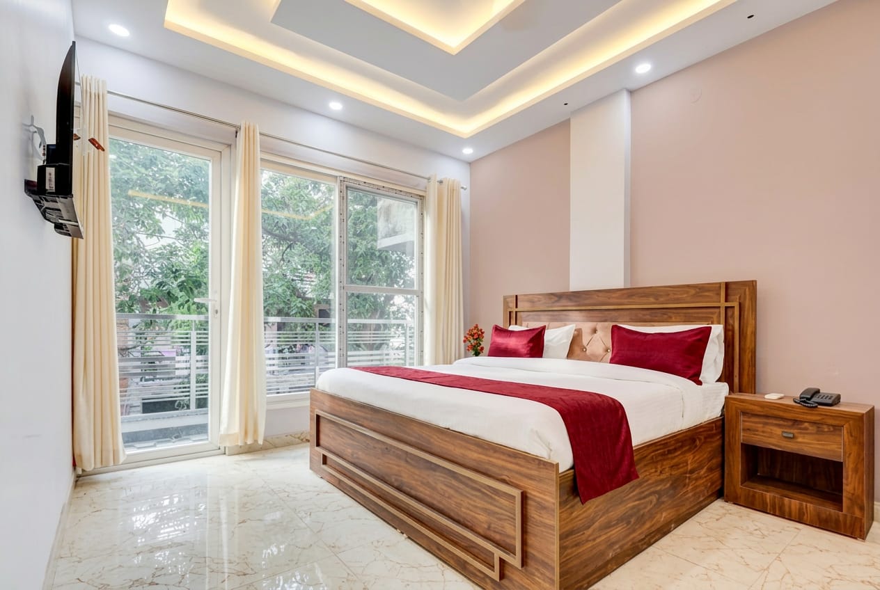 Deluxe Room with Balcony at The Divine KRC